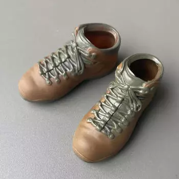 1/6 Action Figure Shoes Miniature Models, Casual, Trendy Mini Hiking Boots Men Doll Costume for 12
