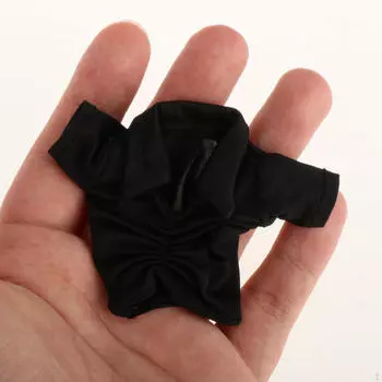 1/6 Фигурки Рубашка Кукла Одежда Косплей Модные аксессуары Дети Подарки Одевание Костюм для чёрный