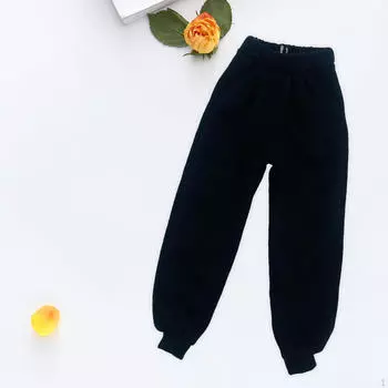 1/6 Arpignie Clothing Брюки, Кукольная одежда, Миниатюрная Расслабленная для 12-дюймовых фигурок чёрный