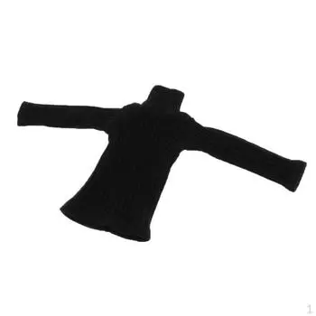 1/6 Девочка Кукла Свитер Одежда для 12 дюймов чёрный