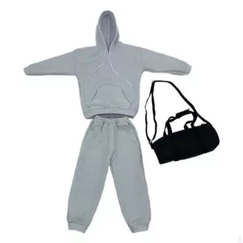 1/6 Длинный рукав и штаны, одежда для фигурок, одежда для кукол, костюм, полный костюм ручной работы для