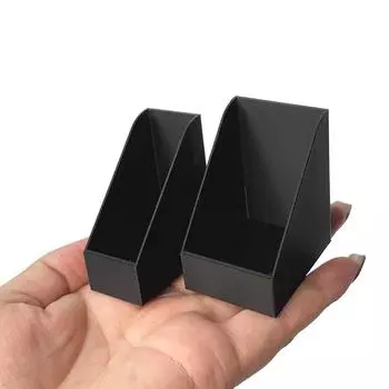 1:6 Dollhouse Simulated Folder Bookshelf Model Dollhouse Miniature Study Office Decoration Micro Scene Decor Supplies белый