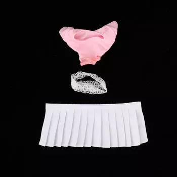 1/6 Female Action Figure suits,Cosplay Accessory,Costume Decor,Stylish Fashion Doll Outfits for 12 pink top set