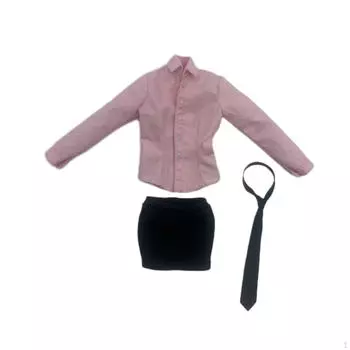 1/6 фигура, длинная рубашка, юбка с завязками, кукольный декор, аксессуары, наряд, экшн-одежда для