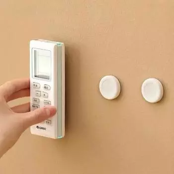 1-6 комплектов прочных магнитных крючков, настенное крепление, защита от потери, магнитный держатель для хранения пульта дистанционного управления, наклейка на холодильник, домашний органайзер, крючок