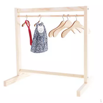 1/6 кукольная деревянная вешалка для одежды, пальто, органайзер для одежды 30 см для BJD SD