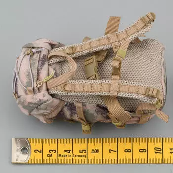 1/6 Кукольная фигурка, модель рюкзака, рюкзак, снаряжение, классическая походная сумка ручной работы, кемпинг для 12 дюймов
