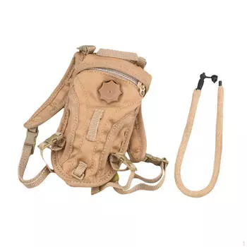 1/6 Кукольная фигурка Модель рюкзака, рюкзак Gear Стильная сумка для воды для 12-дюймового мужского действия