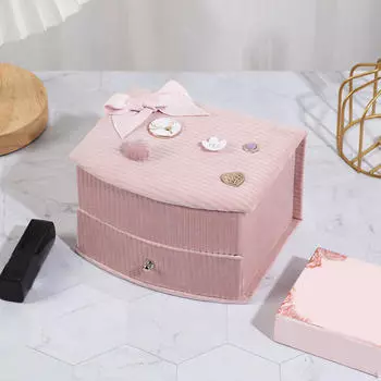 1/6 Кукольный домик Аксессуары для хранения сережек, органайзер для кукол 12 дюймов Love Cabinet