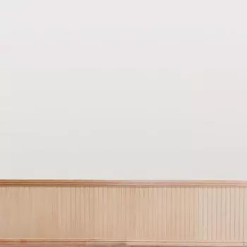 1/6 Кукольный домик Настенная панель Мини-панель Реалистичные фото Реквизит Плинтус для белый