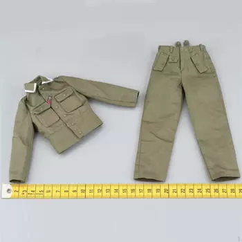 1/6 Кукольный пиджак и штаны, Миниатюрный косплей костюм, Кукольная одежда, Миниатюрная одежда для