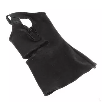 1/6 Кукольный тканевый костюм с бретелью через шею без рукавов коктейльное платье для 12-дюймовых женских частей тела