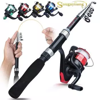 1,6 м углеродное волокно, удочка, рыболовная катушка, комплекты для спорта на открытом воздухе, морская рыболовная снасть, рыболовные снасти, удочка, рыболовная катушка