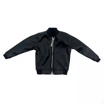 1/6 Мужская фигурка куртка кукла одежда модель DIY одеваются костюм аксессуары стильный чёрный