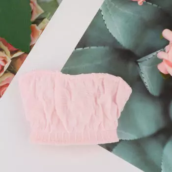 1/6 масштаб для девочек, кружевной топ, экшн-фигурка, женская кукла, нагрудник, бюстгальтеры без бретелек для 12 дюймов розовый