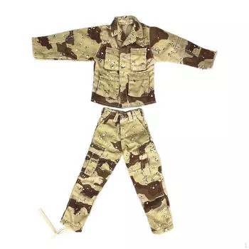 1/6 масштаб миниатюрная кукла мужская куртка и брюки одежда модный стильный костюм наряды для 12 дюймов