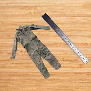 1/6 масштаб мужской костюм бойца миниатюрная одежда ретро стильный наряд для 12-дюймовой куклы