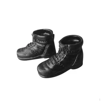 1:6 масштабных ботинок на низком каблуке, миниатюрный костюм солдата, повседневная ретро-работа для женщин 12 дюймов
