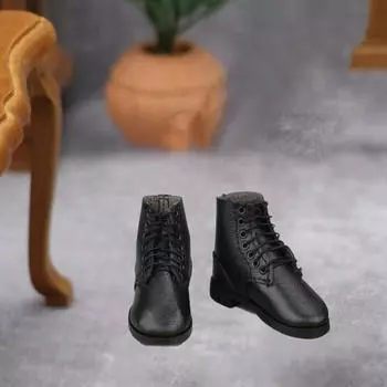 1:6 масштабных ботинок ручной работы кукольный декор косплей аксессуары модная детализированная обувь мини модель для 12