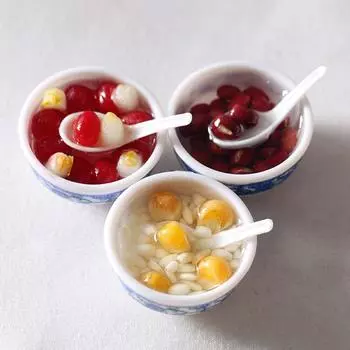 1:6 мини-кукольных чаш, десертов, еды для куклы, кухонного декора, аксессуаров, игрушек