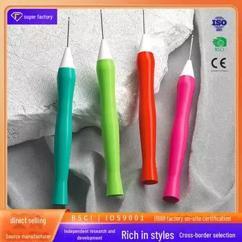 1,6 мм многоцветная игла для вышивки с простым материалом ABS 15cm lead wire