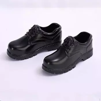 1/6 Мужская фигурка Обувь Действие, Мини-модель для 12-дюймовых фигурок, тело куклы чёрный