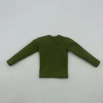 1/6 Мужская фигурка с длинными рукавами Футболка Костюм Миниатюрная одежда Ручная работа Кукольная одежда для 12 дюймов