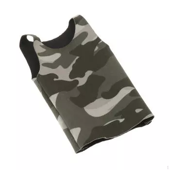 1/6 Мужская футболка без рукавов жилет, ручная работа Кукольная одежда, миниатюрная одежда аксессуары для 12 дюймов Style A