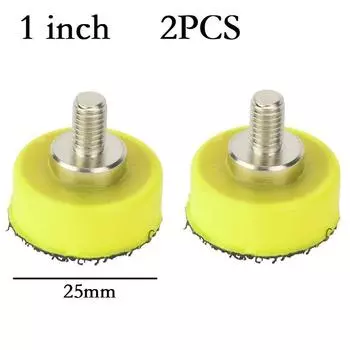 1 - 6 Polishing Sanding Disc Backing Pads Hook And Loop For Pneumatic Sander For Sanding Buffering Polishing 1 inch