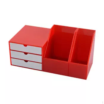 1:6 Полка для стола кукольного домика для миниатюрной сцены с песком красный