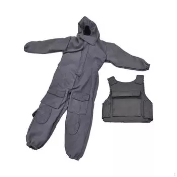 1:Масштаб 6 Дюймов Фигурки Солдат США Униформа, Одежда для кукол, Стильная DIY Нарядная Мягкая 12 дюймов