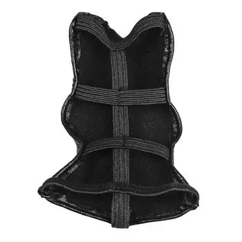 1:6 Scale Backless Leather Jacket Black Female Doll Clothing fits