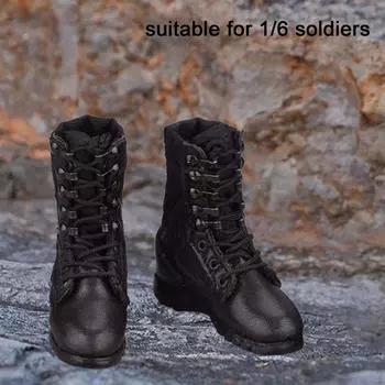 1:6 Scale Boots, Модель высоких сапог, Женский аксессуар для наряда, Повседневная миниатюрная модель для 12 дюймов