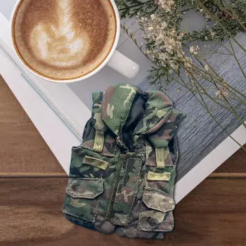 1:6 Scale Jungle Vest Fishing Стильная одежда для тренировок с передними карманами для 12 дюймов