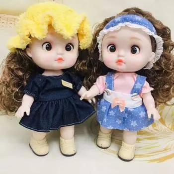 1/6 SD Dress Up BJD Dolls Длинные волосы Макияж Шарнирная кукла 28 см BJD Кукла с одеждой Девочка Подарок style 6