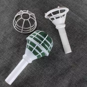 1/6 шт 18 см свадебный цветочный декоративный букет держатель из пенопласта сделай сам цветочная ручка основание кронштейн поставки праздничные принадлежности