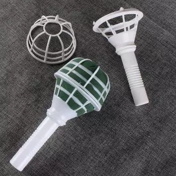 1/6 шт 18 см свадебный цветочный декоративный букет держатель из пенопласта зеленый сделай сам цветочная ручка основание кронштейн поставки праздничные принадлежности