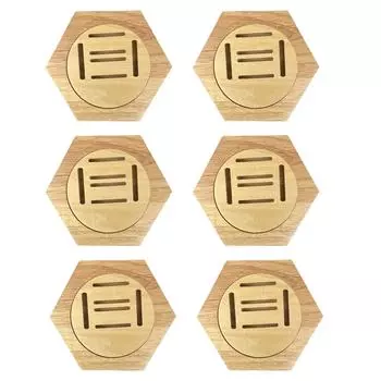 1/6 шт. деревянные вешалки для медалей, шестигранные сотовые держатели для медалей, украшение для дома, стены, памятная витрина для витрины