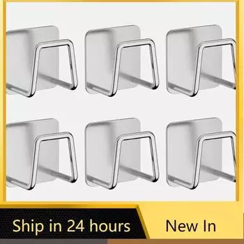 1/6 шт. Держатель для кухонной губки, самоклеящиеся губки для раковины, сушилка для слива, настенные крючки, проволочный шарик, органайзер, полки для ванной комнаты, хранение