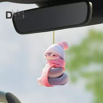 1/6 шт. мультяшные подвески в виде змеи, подвесные украшения со шнурком, легко подвешиваемые декоративные аксессуары для ключей в виде животных, украшение B