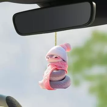 1/6 шт. мультяшные подвески в виде змеи, подвесные украшения со шнурком, легко подвешиваемые декоративные аксессуары для ключей в виде животных, украшение B