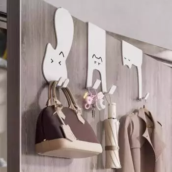 1/6 шт. Над дверью крючок металлический вешалка крючки для подвешивания одежды шляп пальто сумок полотенцесушитель крючок для спальни ванной кухни C