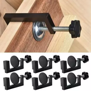 1/6 шт. регулируемые секционные зажимы для дивана, дивана, мебели, регулируемый дизайн, портативные зажимы для плетеной мебели для патио 6pcs