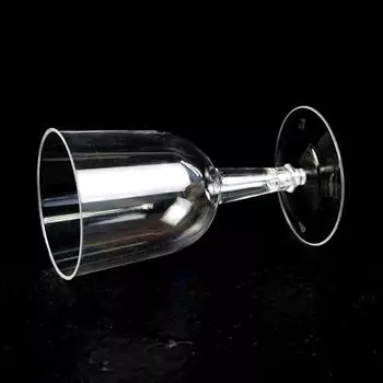 1/6 шт. съемный бокал для вина, портативный съемный пластиковый бокал для вина, легкий, устойчивый к падению, многоразовый для кемпинга на открытом воздухе 6PCS