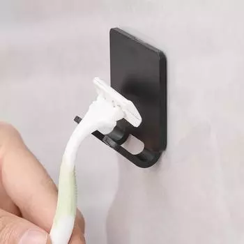 1/6 шт. Стойка для хранения бритв, полка из нержавеющей стали, держатель для бритвы, настенная подставка для бритвы в ванной комнате, органайзер, вешалка, крючок