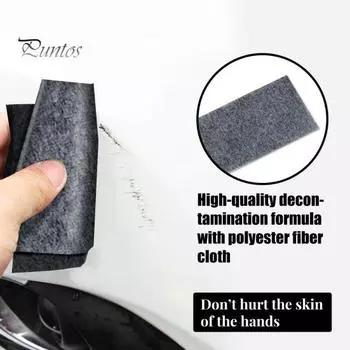 1/6 шт. Ткань для удаления царапин на автомобиле, компактный размер, портативный, многоразовый, широко применяемый инструмент для чистки царапин на автомобиле 1pc