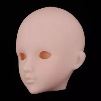 1/6 Женская голова без макияжа, резьба по дереву, скульптура без MSD