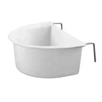 1/6pcs Bird Food Feeding Dish Easy to Install Bird Cage Feeder Bowl for Budgie Parrot Parakeets Lovebirds Bird Cage Hanging Bowl