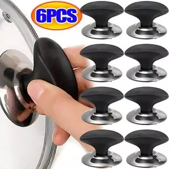 1-6PCS Universal Replacement Kitchen Cookware Pot Pan Lid Hand Grip Knob Handle Cover Pan Lid Handle Kitchen Accessories
