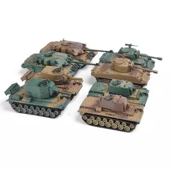 1/72 4d Сборка модели танка Набор для сборки серии Battle Chariot World War Toy Модель для сборки без клея Военная игрушка Орнамент A44